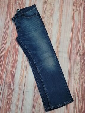 True Craft Indigo Relaxed Denim Jeans 32x30